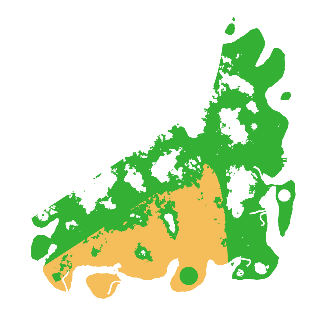 Biome Rust Map: Procedural Map, Size: 4500, Seed: 20221020