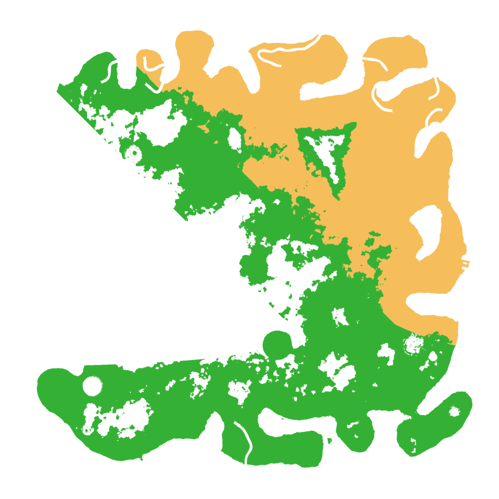 Biome Rust Map: Procedural Map, Size: 4500, Seed: 1456166394