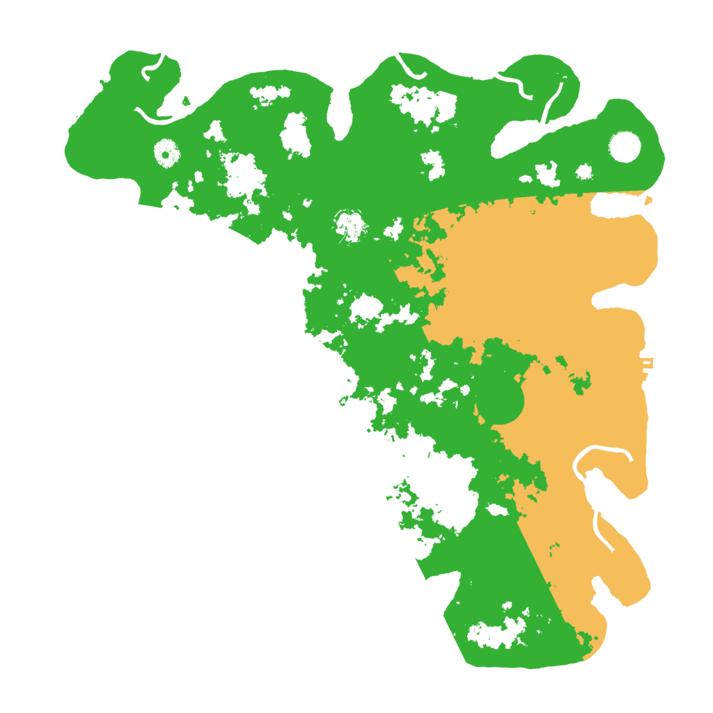 Biome Rust Map: Procedural Map, Size: 4000, Seed: 1026