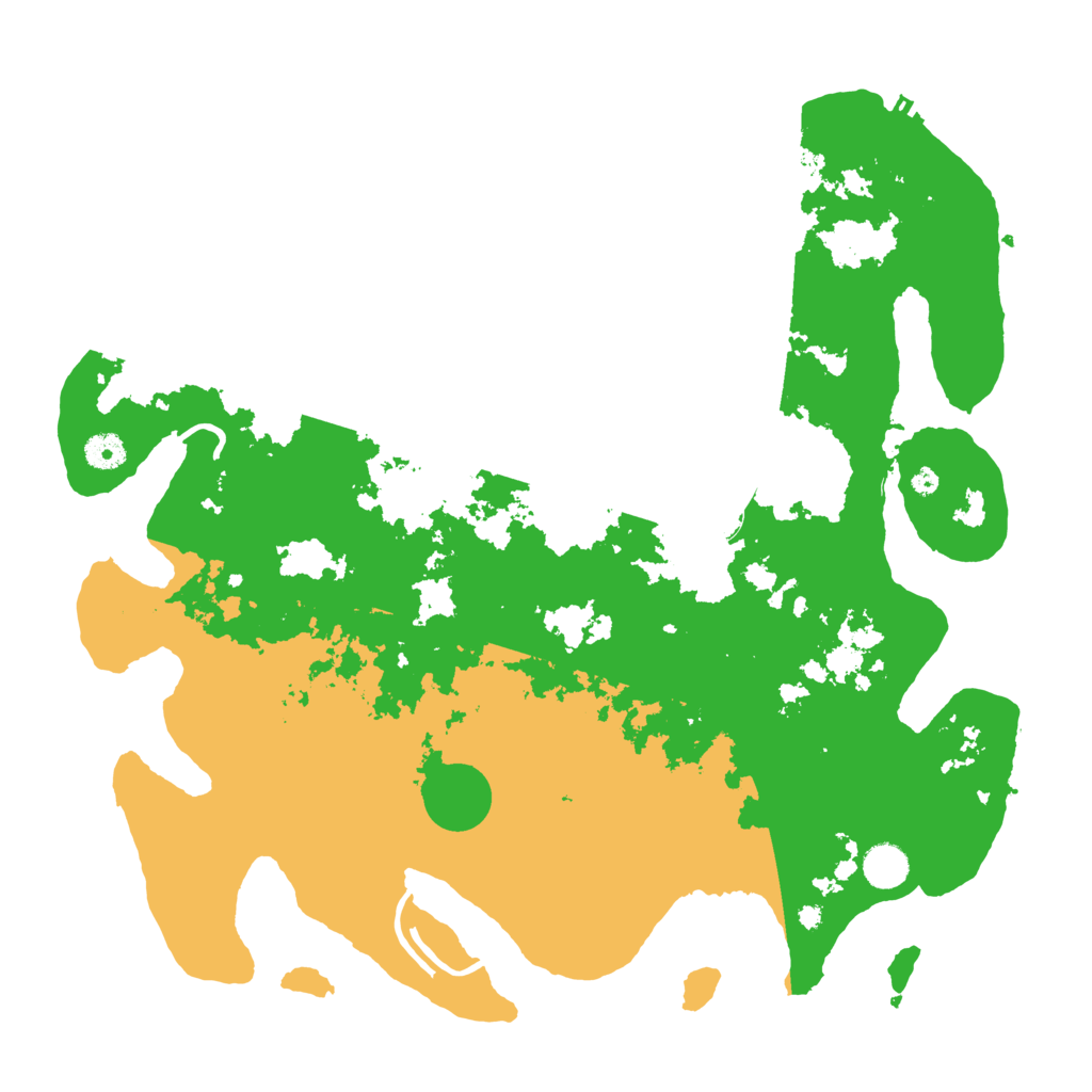 Biome Rust Map: Procedural Map, Size: 4250, Seed: 90649207