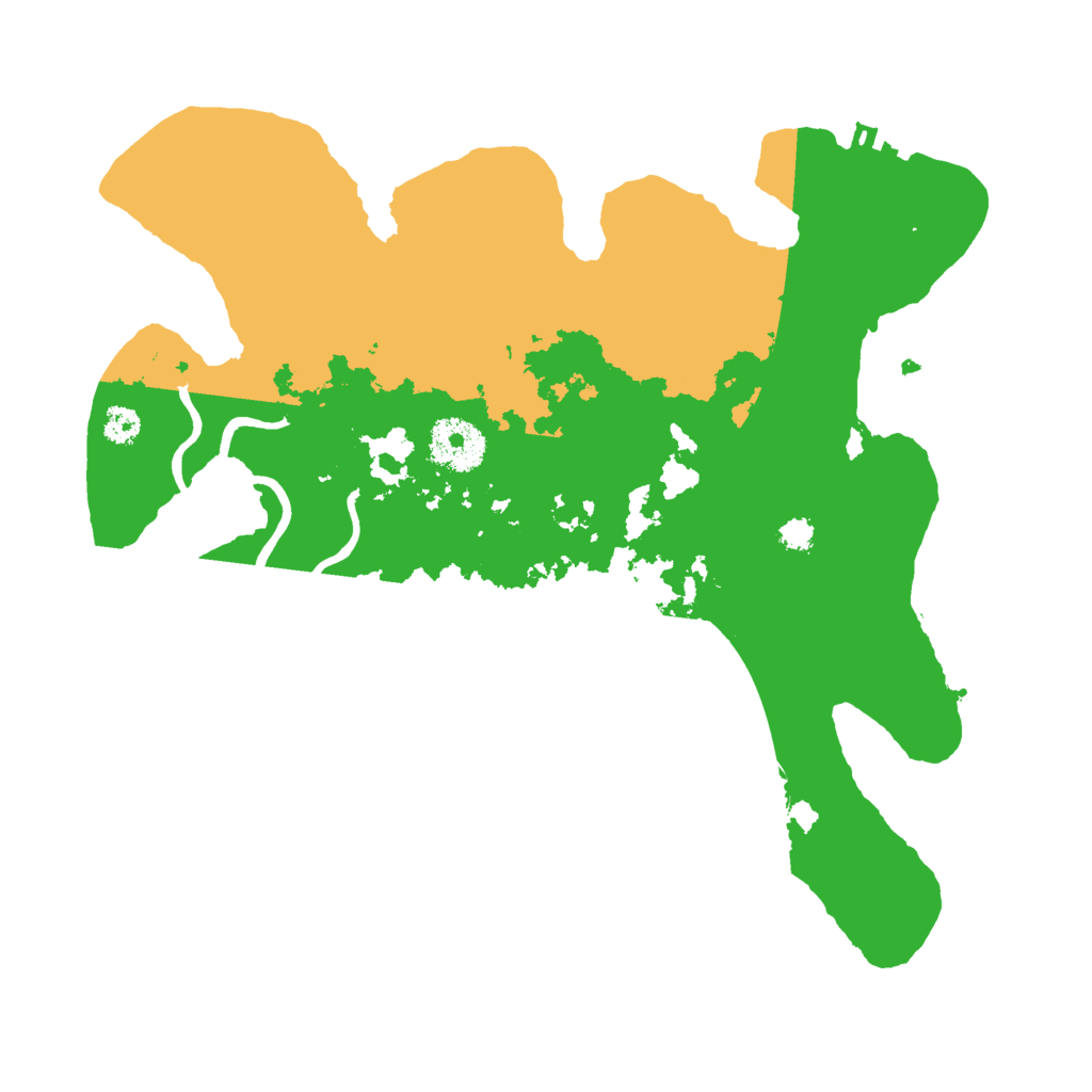 Biome Rust Map: Procedural Map, Size: 3000, Seed: 86215