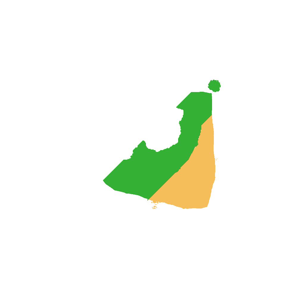 Biome Rust Map: Procedural Map, Size: 1000, Seed: 8743343