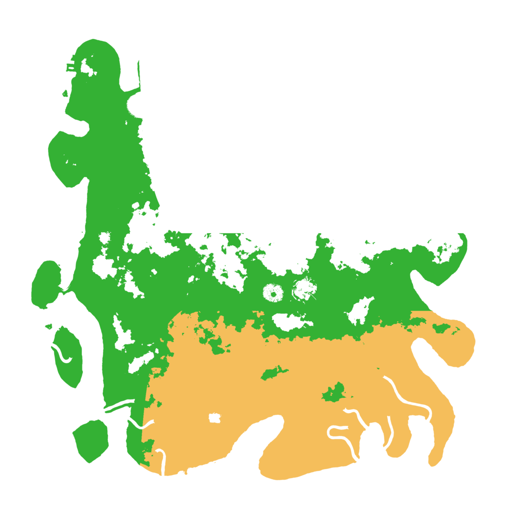 Biome Rust Map: Procedural Map, Size: 4000, Seed: 95271