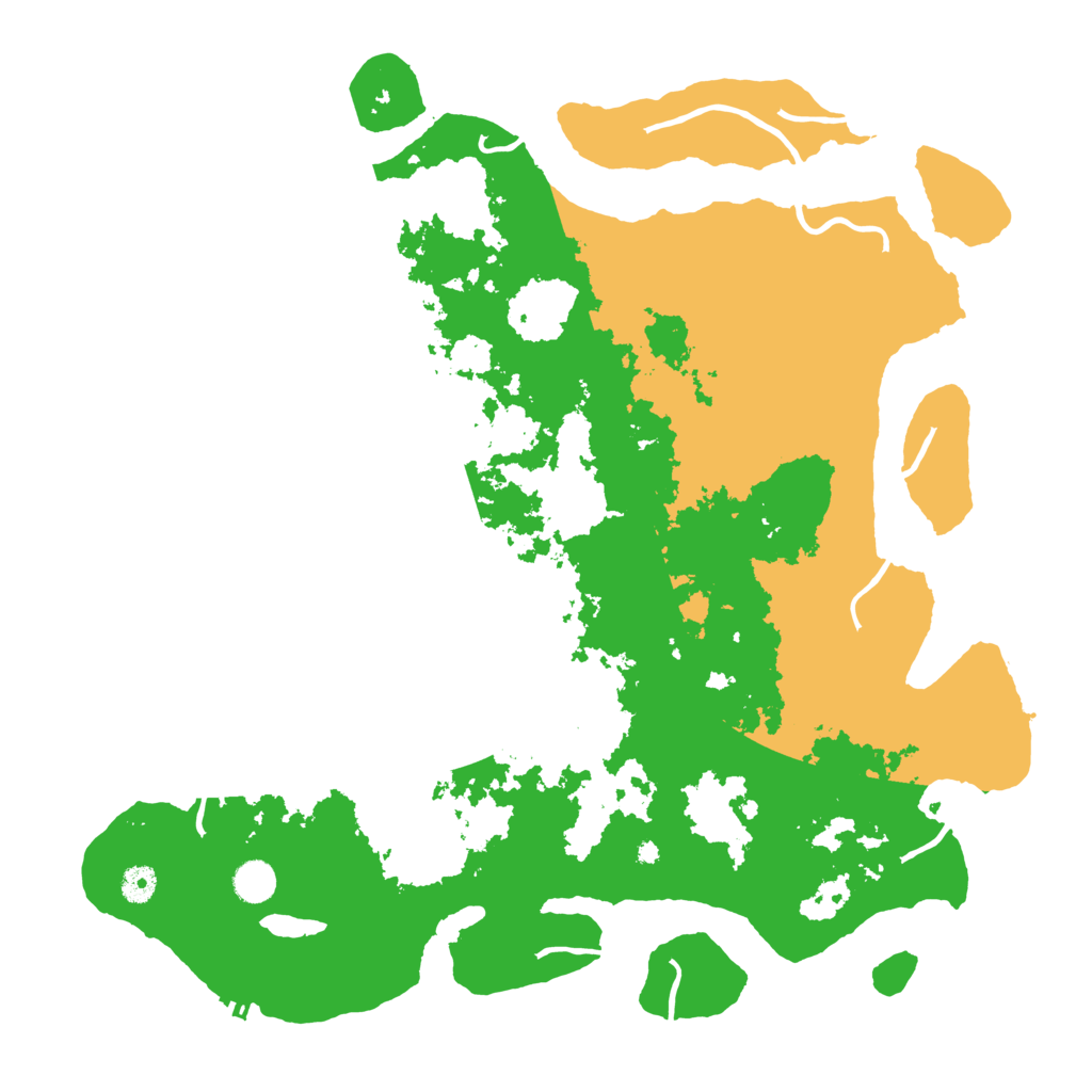 Biome Rust Map: Procedural Map, Size: 4500, Seed: 1894345113