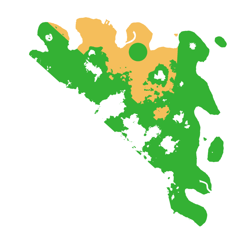 Biome Rust Map: Procedural Map, Size: 3500, Seed: 2090320405