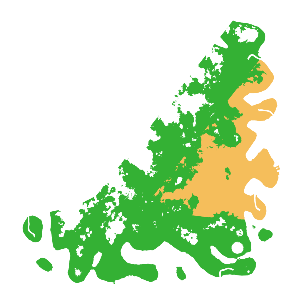 Biome Rust Map: Procedural Map, Size: 4500, Seed: 870