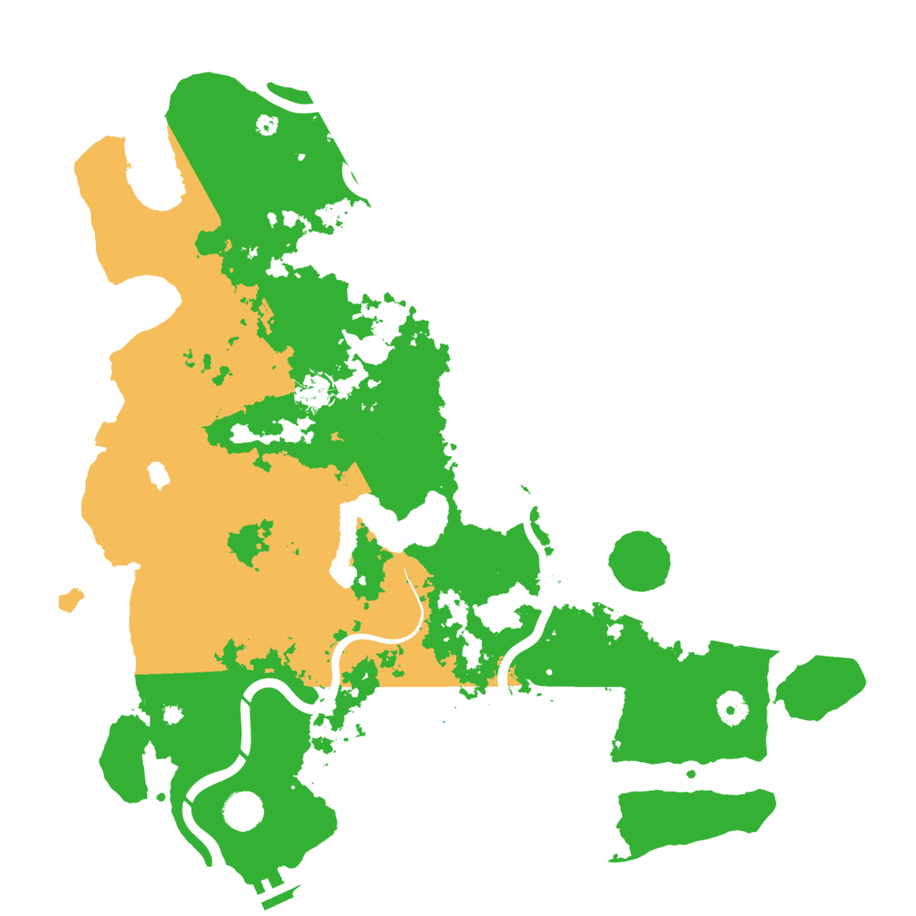 Biome Rust Map: Procedural Map, Size: 4250, Seed: 1986227220