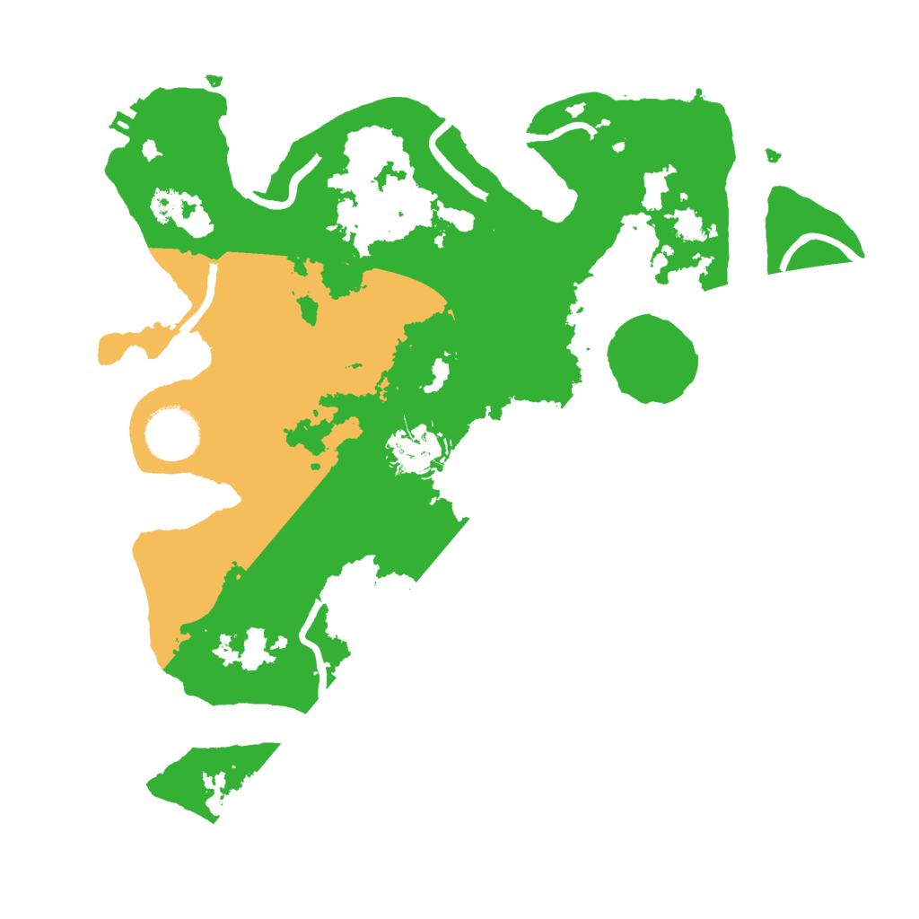 Biome Rust Map: Procedural Map, Size: 3000, Seed: 13241