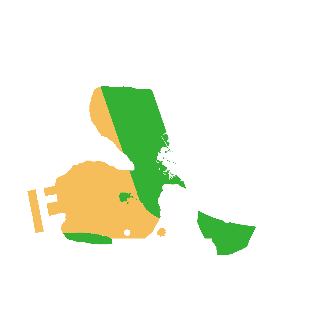 Biome Rust Map: Procedural Map, Size: 1500, Seed: 1294812358