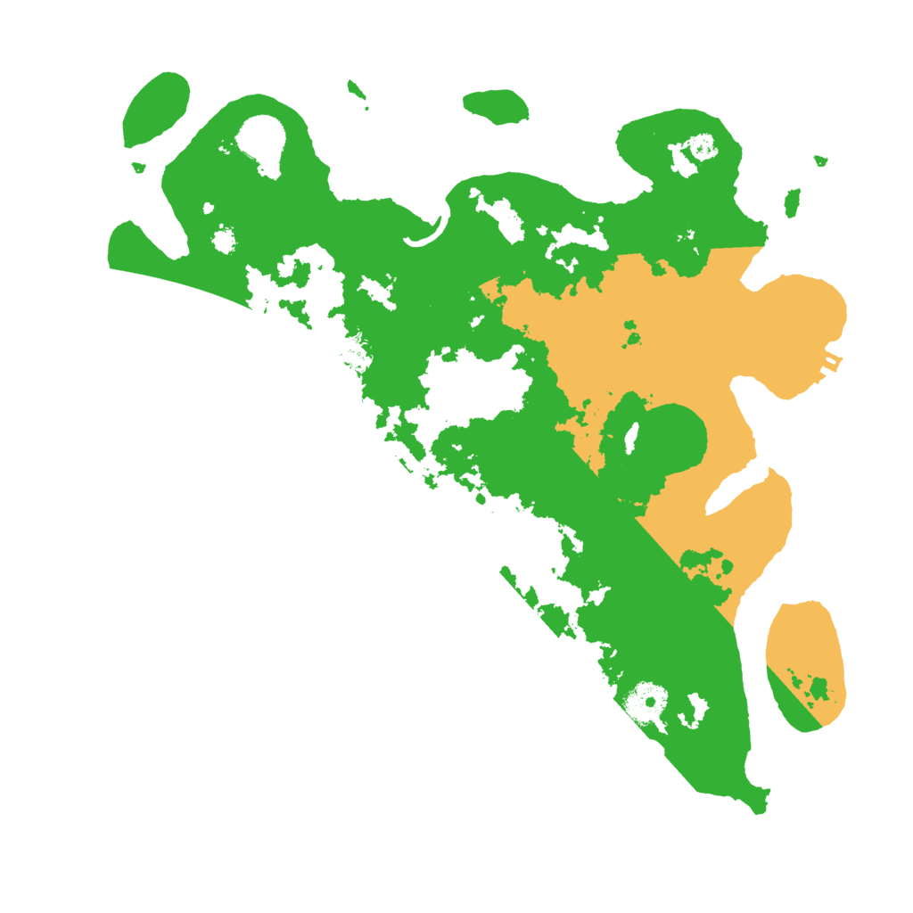 Biome Rust Map: Procedural Map, Size: 3500, Seed: 1941216000
