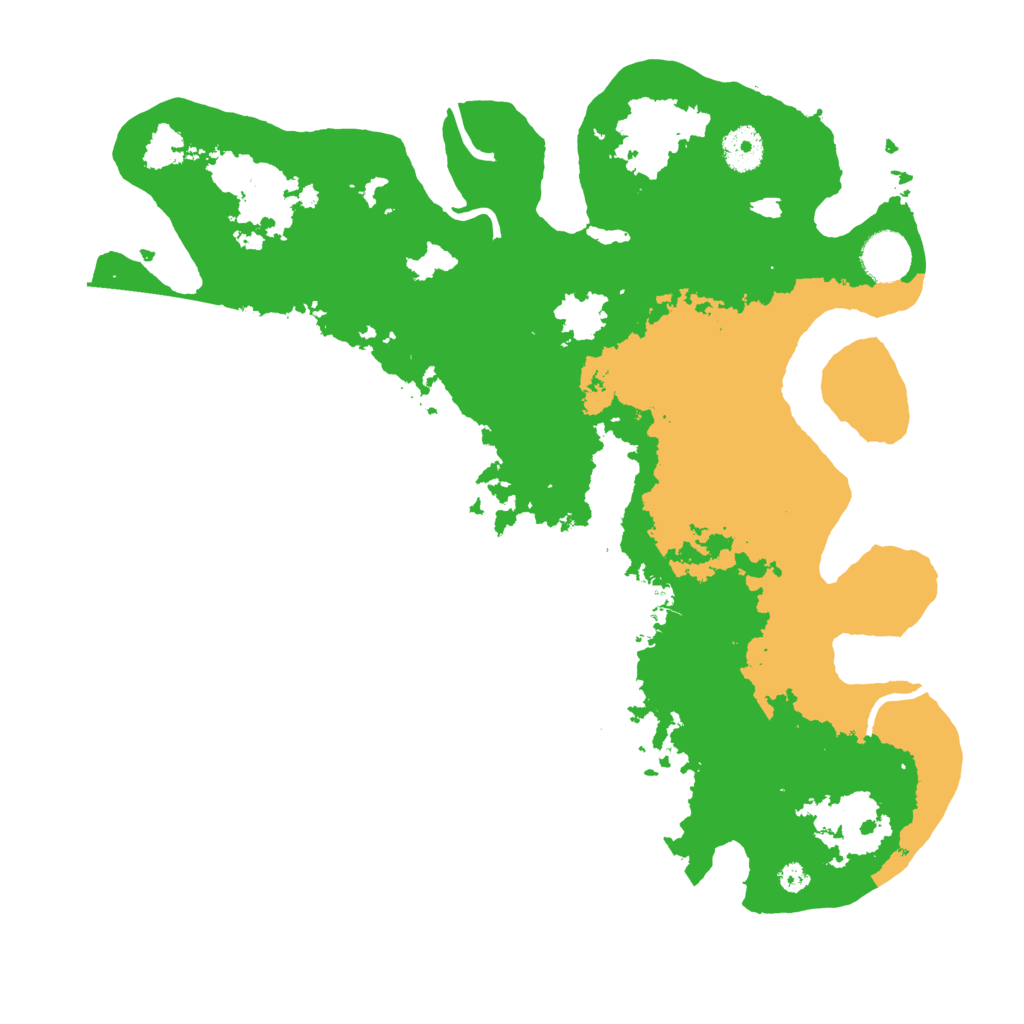 Biome Rust Map: Procedural Map, Size: 3600, Seed: 2120660869