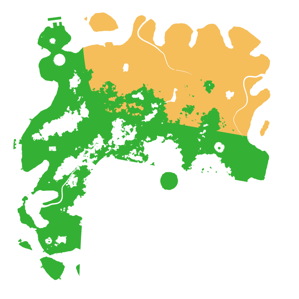 Biome Rust Map: Procedural Map, Size: 4500, Seed: 901