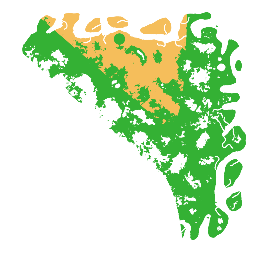 Biome Rust Map: Procedural Map, Size: 6000, Seed: 5150