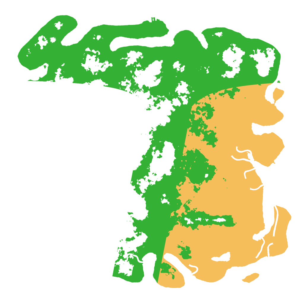 Biome Rust Map: Procedural Map, Size: 5000, Seed: 238835968