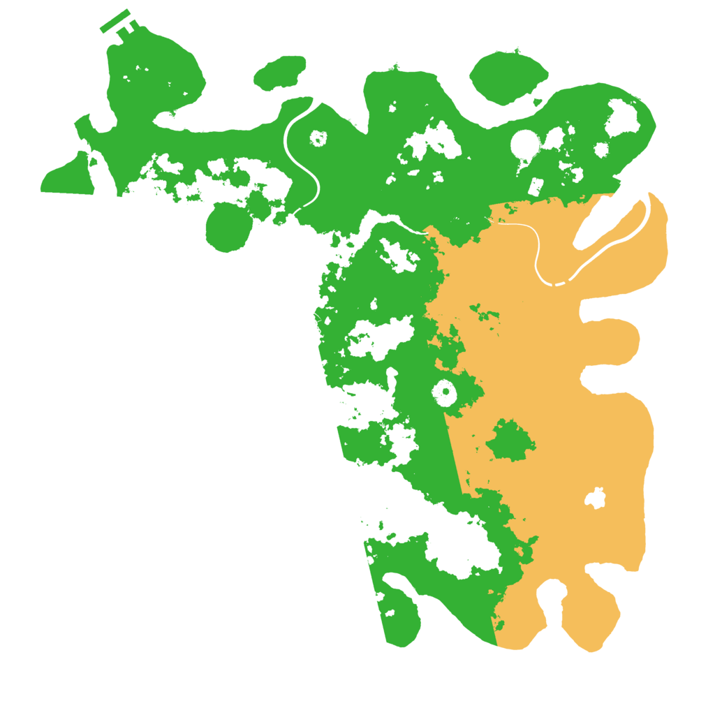 Biome Rust Map: Procedural Map, Size: 4250, Seed: 316846524
