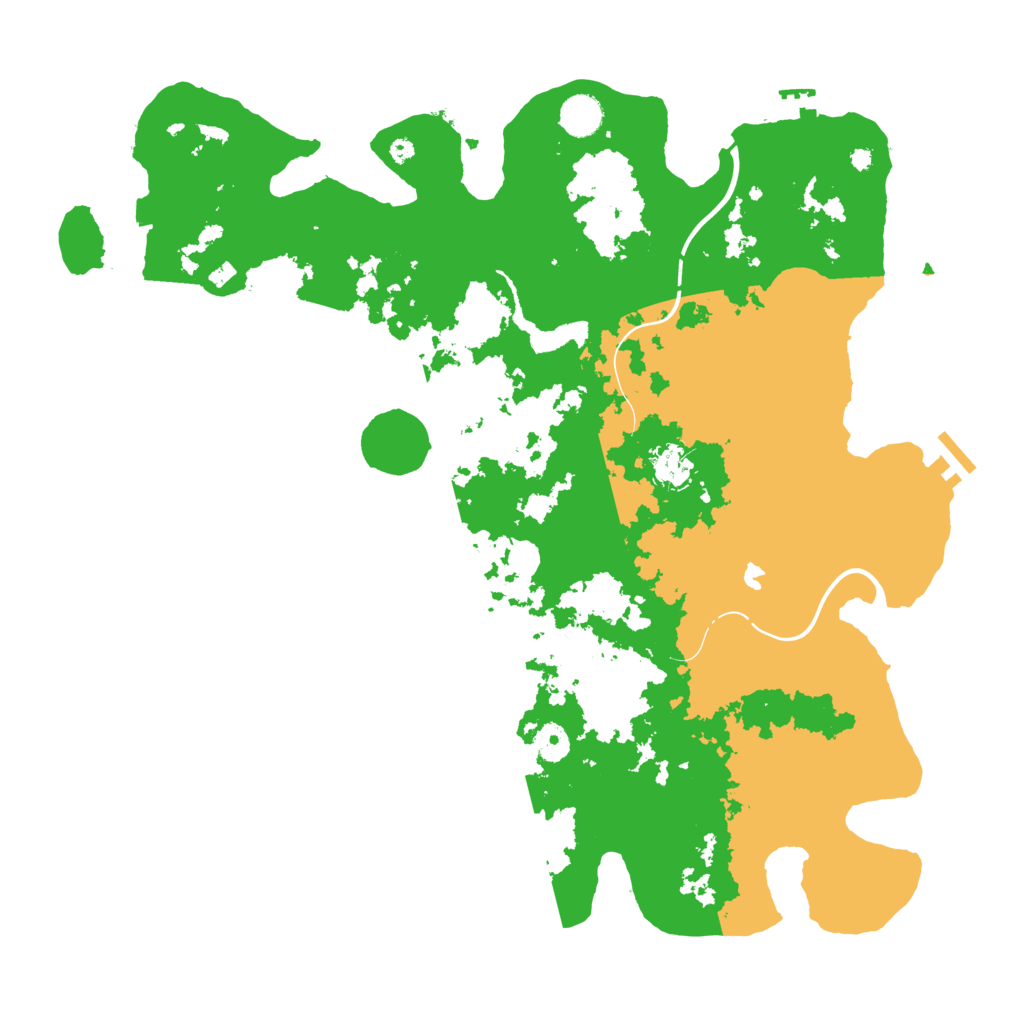 Biome Rust Map: Procedural Map, Size: 4250, Seed: 515466323
