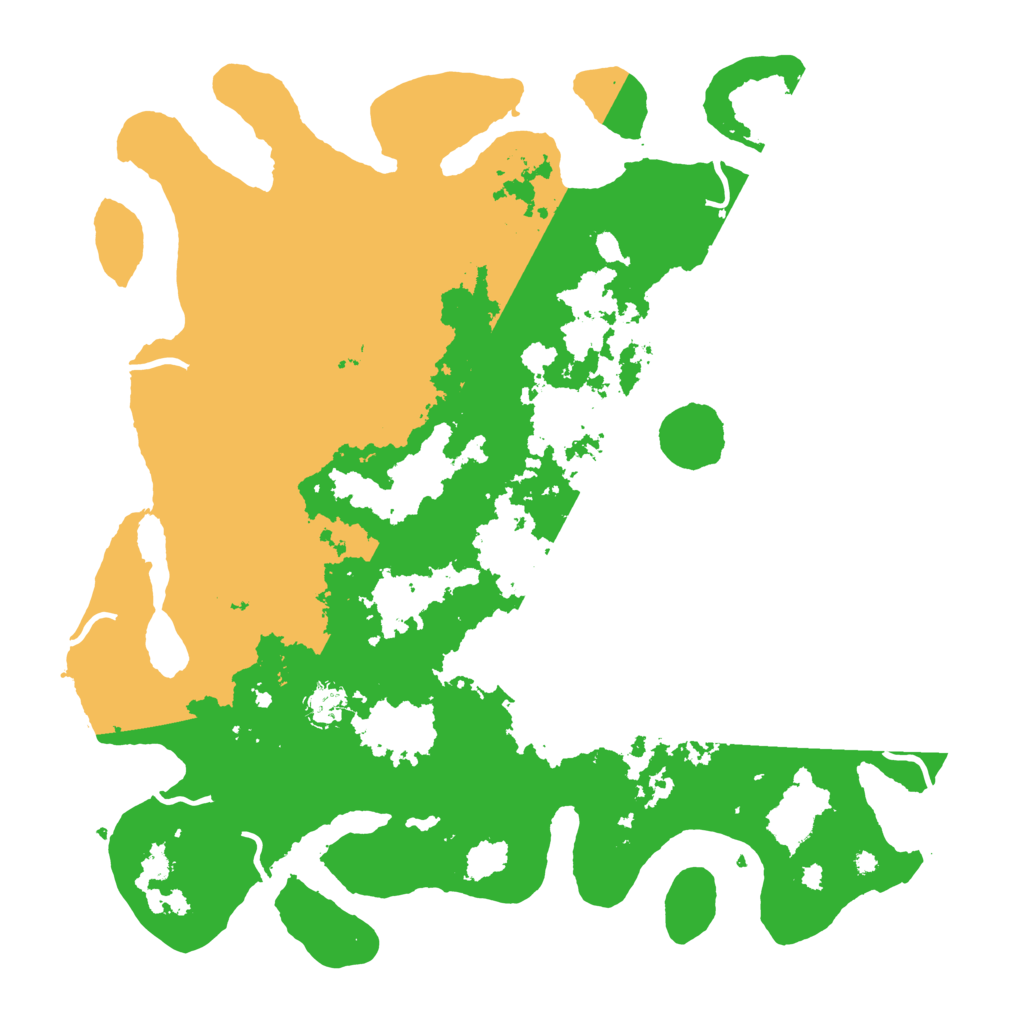 Biome Rust Map: Procedural Map, Size: 4300, Seed: 1841711657