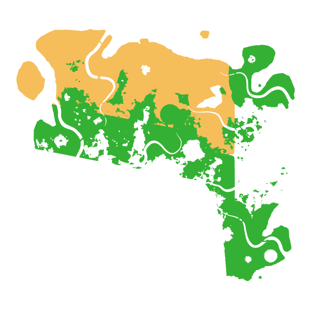 Biome Rust Map: Procedural Map, Size: 4250, Seed: 1774734445