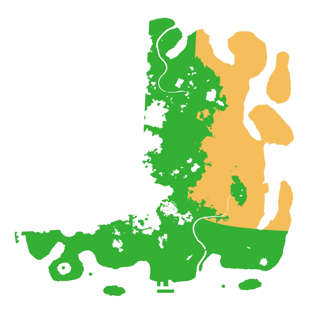 Biome Rust Map: Procedural Map, Size: 3750, Seed: 71959117