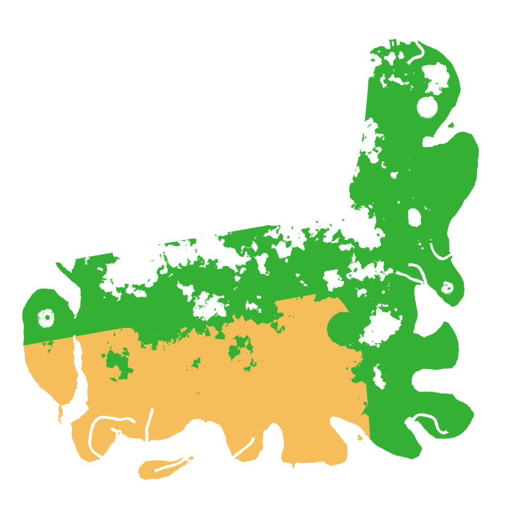 Biome Rust Map: Procedural Map, Size: 4300, Seed: 2041660220