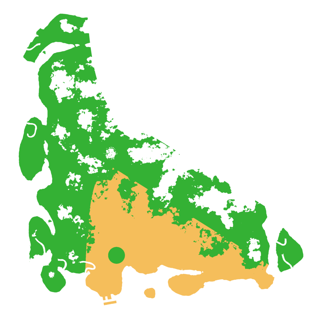Biome Rust Map: Procedural Map, Size: 5000, Seed: 2006248523