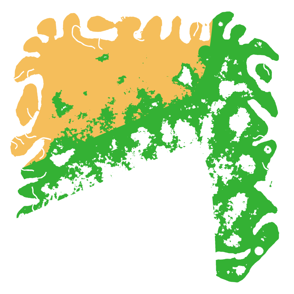 Biome Rust Map: Procedural Map, Size: 6000, Seed: 56481