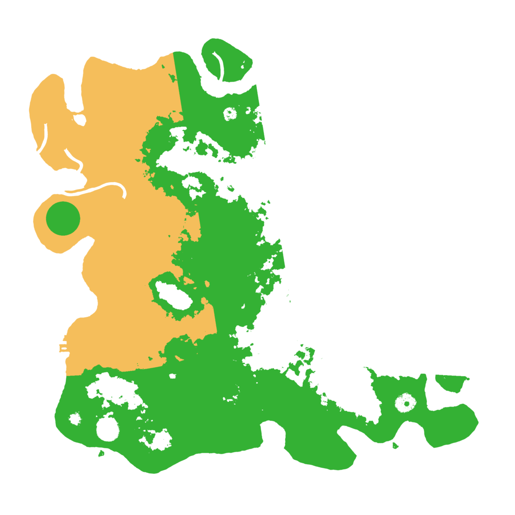 Biome Rust Map: Procedural Map, Size: 4000, Seed: 69088335
