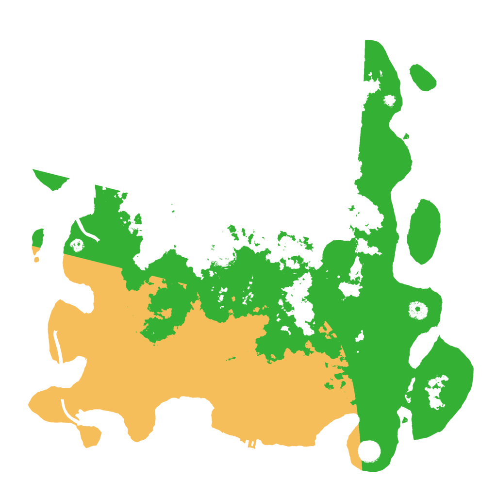Biome Rust Map: Procedural Map, Size: 4000, Seed: 6546464