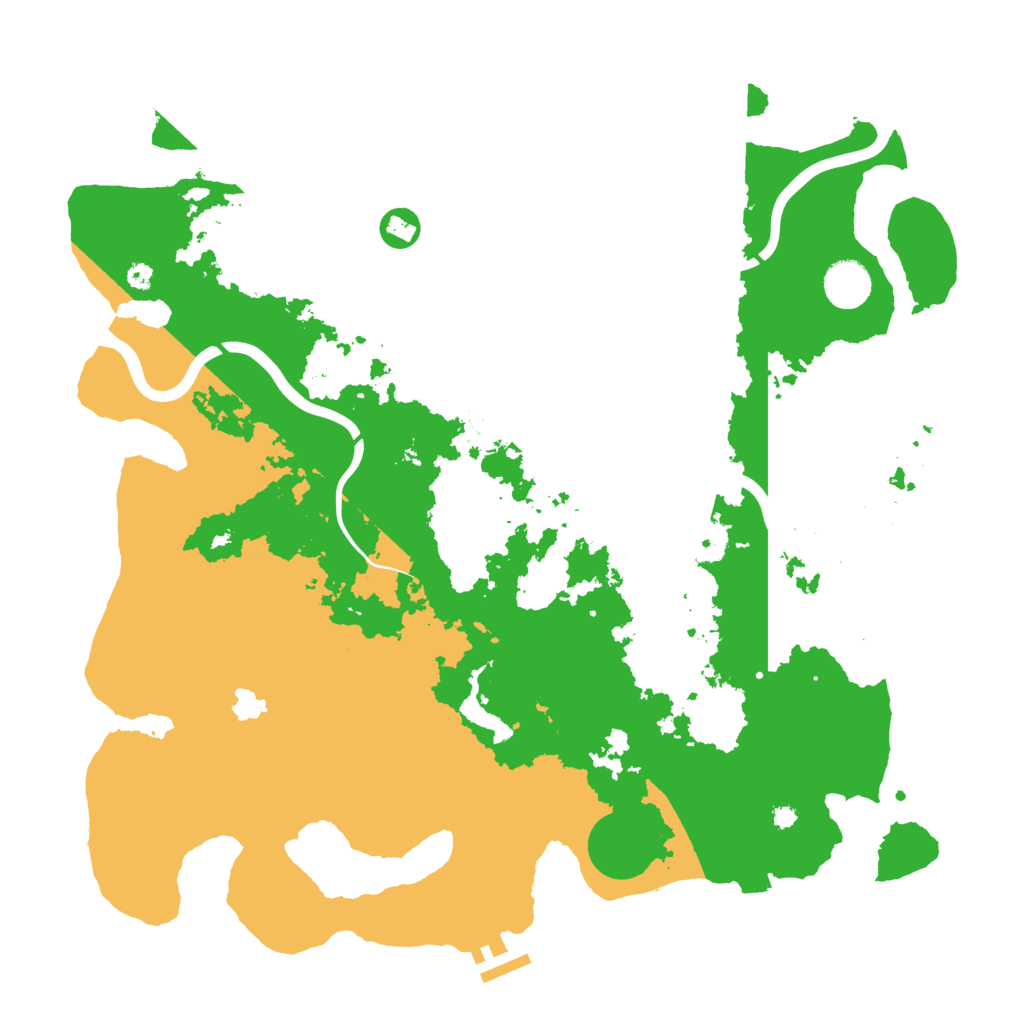 Biome Rust Map: Procedural Map, Size: 4000, Seed: 4747