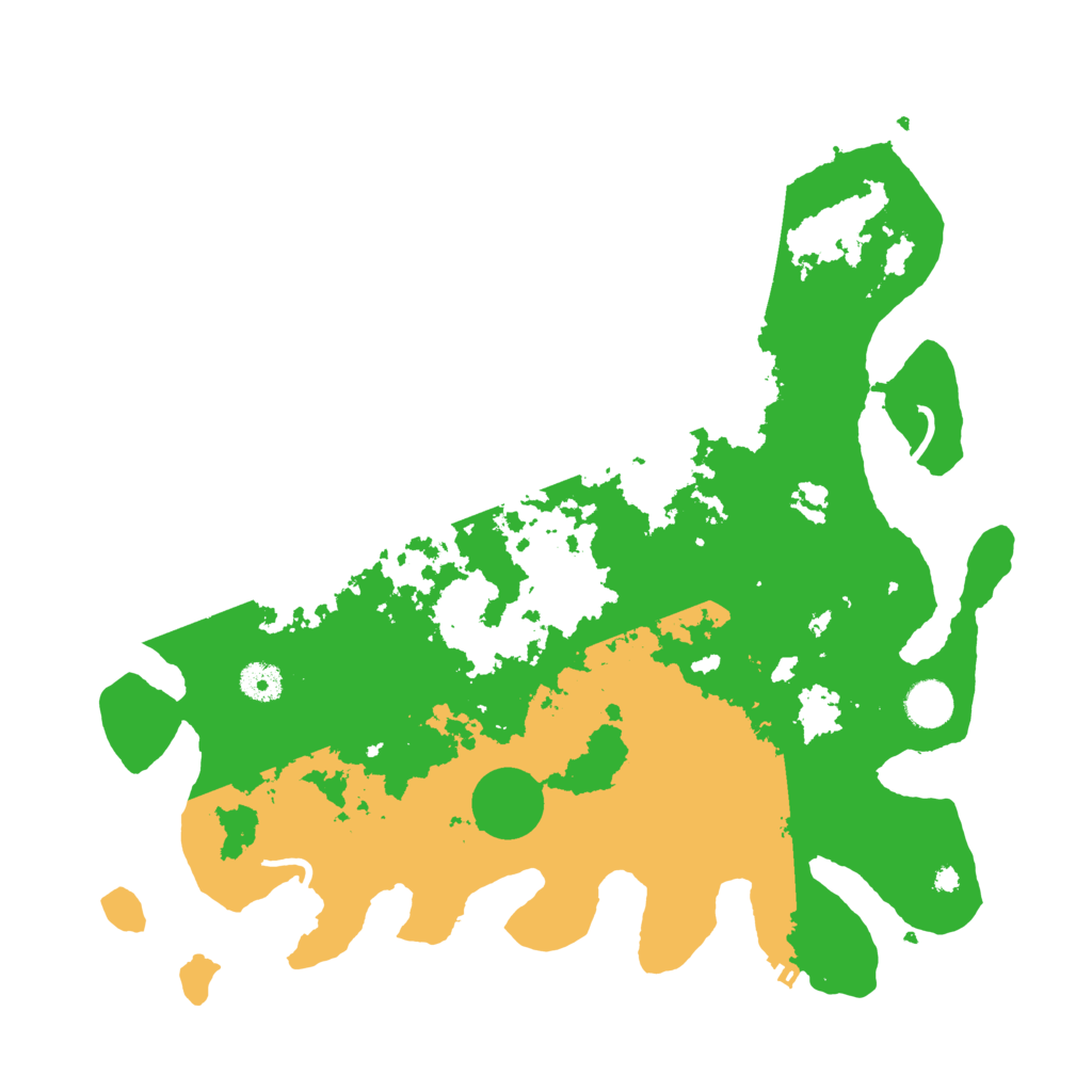 Biome Rust Map: Procedural Map, Size: 4000, Seed: 36400