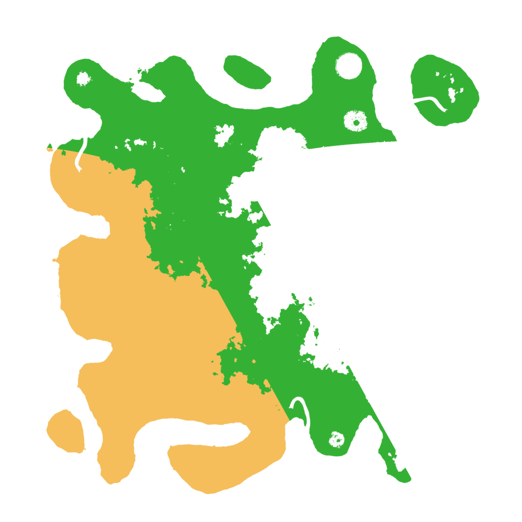 Biome Rust Map: Procedural Map, Size: 3500, Seed: 38871933