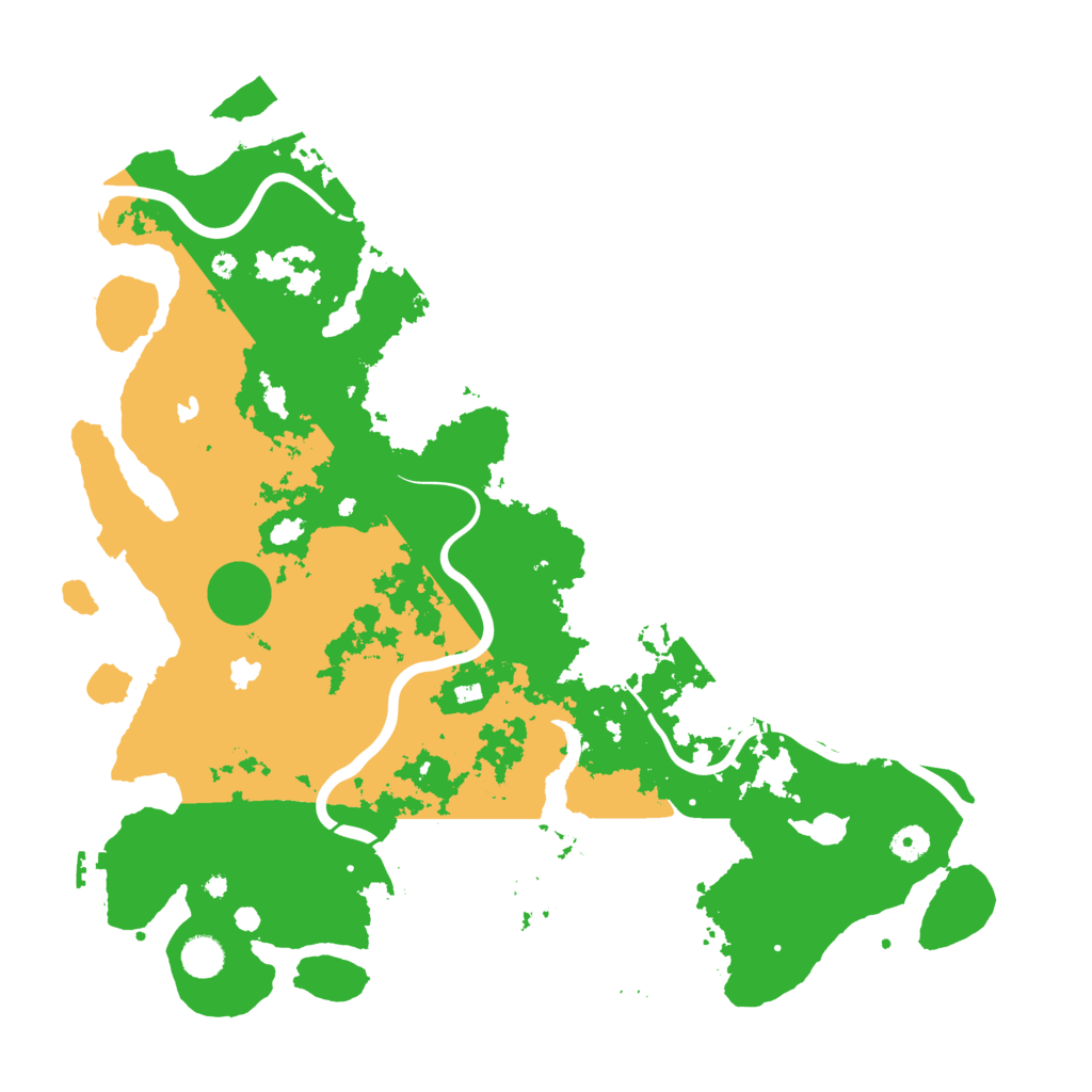 Biome Rust Map: Procedural Map, Size: 4500, Seed: 78697535