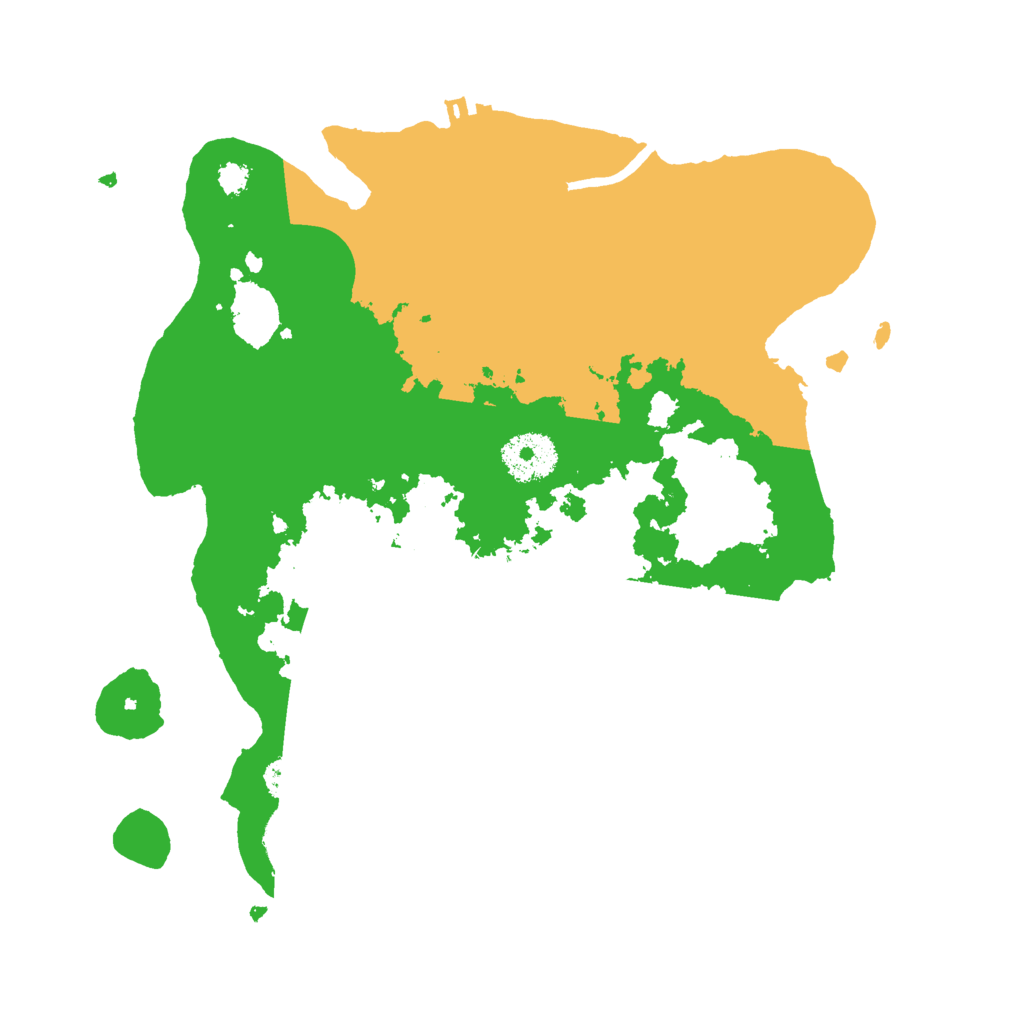 Biome Rust Map: Procedural Map, Size: 3000, Seed: 375059200