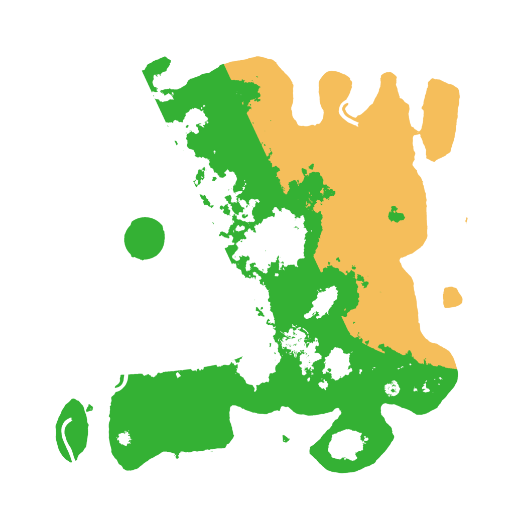 Biome Rust Map: Procedural Map, Size: 3500, Seed: 1506943365