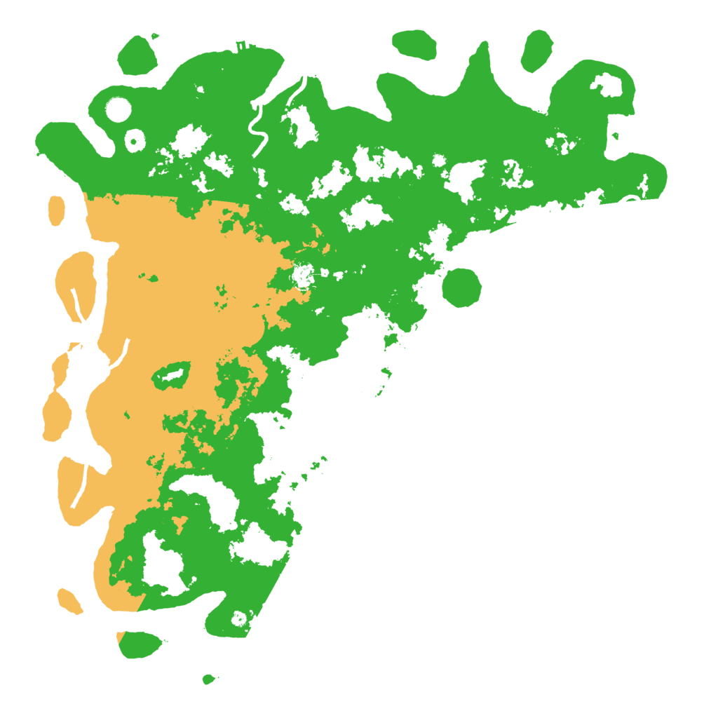 Biome Rust Map: Procedural Map, Size: 5000, Seed: 7985
