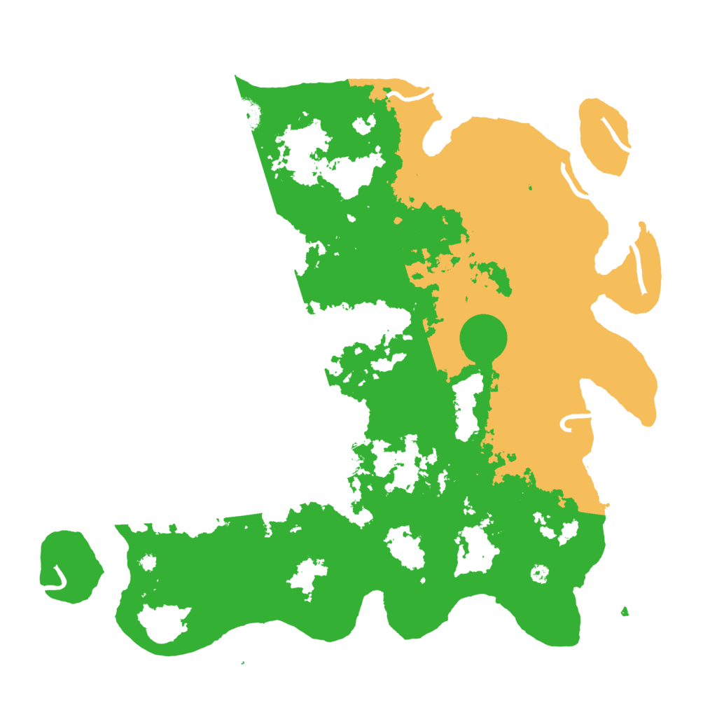 Biome Rust Map: Procedural Map, Size: 4000, Seed: 954375