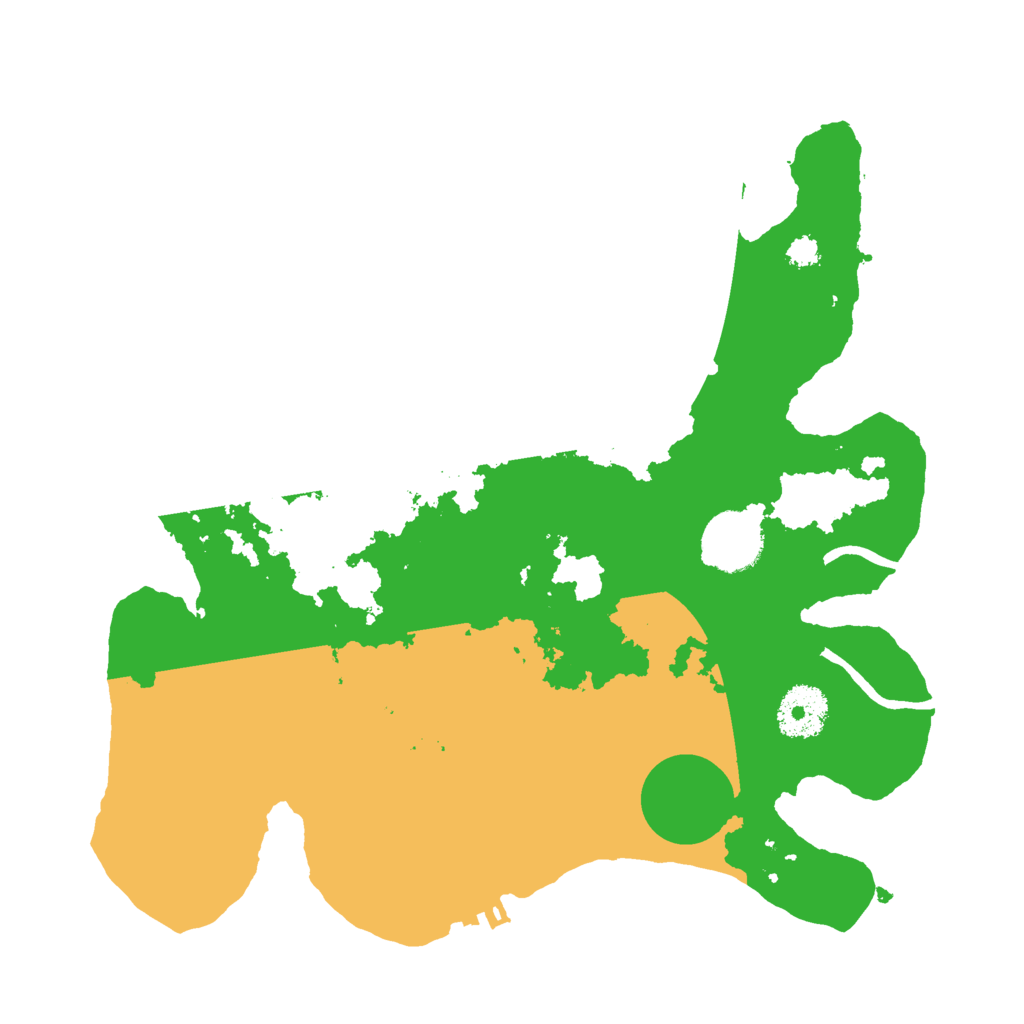 Biome Rust Map: Procedural Map, Size: 3000, Seed: 9803