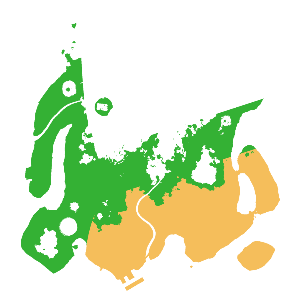 Biome Rust Map: Procedural Map, Size: 3000, Seed: 456792640