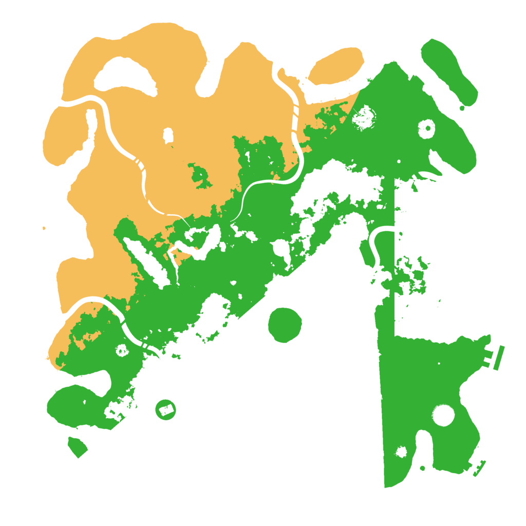 Biome Rust Map: Procedural Map, Size: 4250, Seed: 1595739028