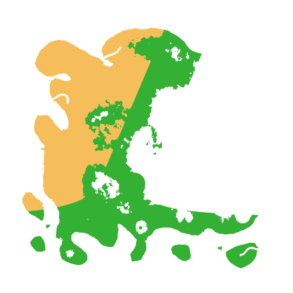 Biome Rust Map: Procedural Map, Size: 3500, Seed: 5922042