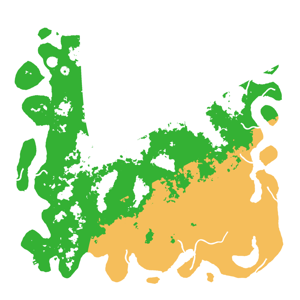 Biome Rust Map: Procedural Map, Size: 5000, Seed: 56212