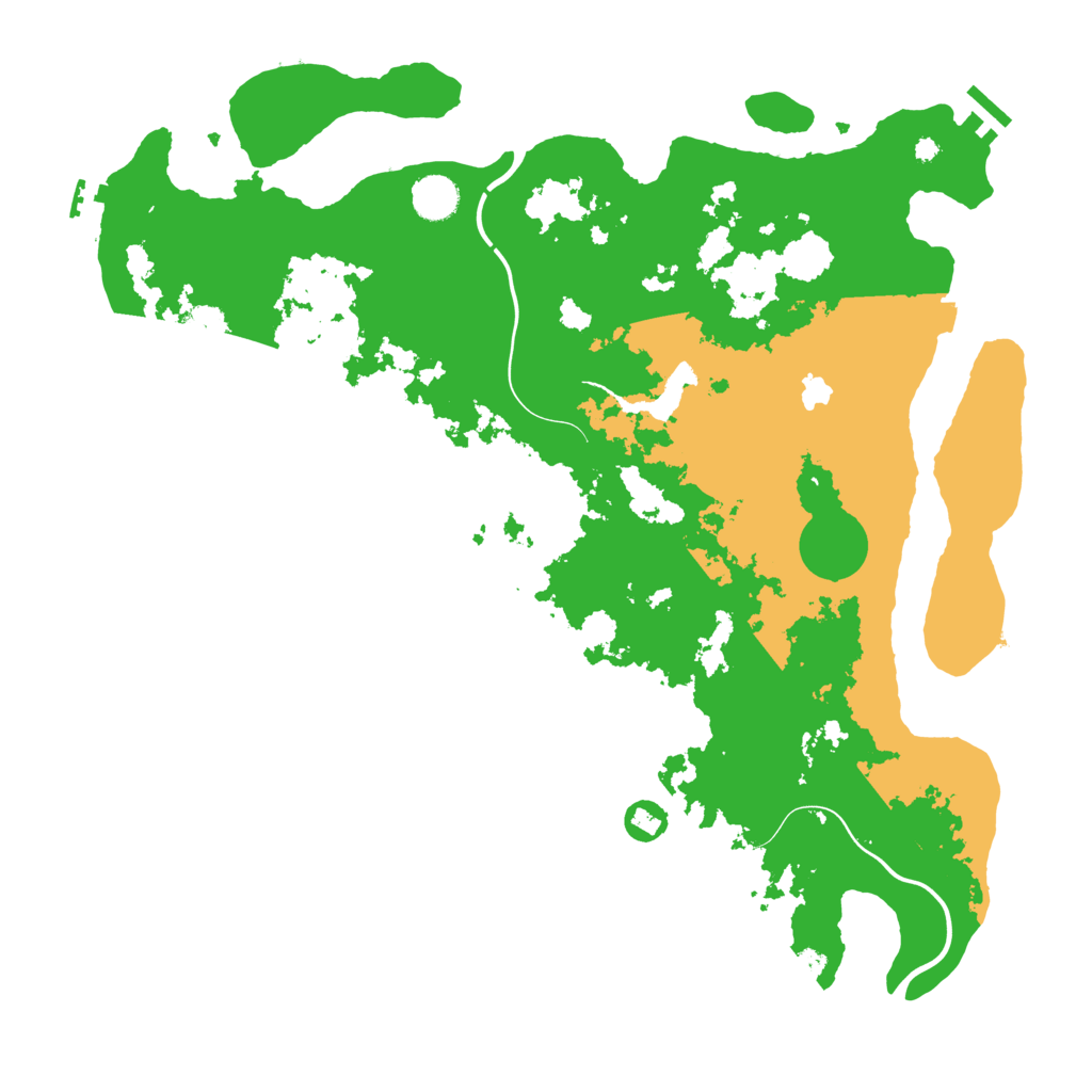 Biome Rust Map: Procedural Map, Size: 4201, Seed: 42014201