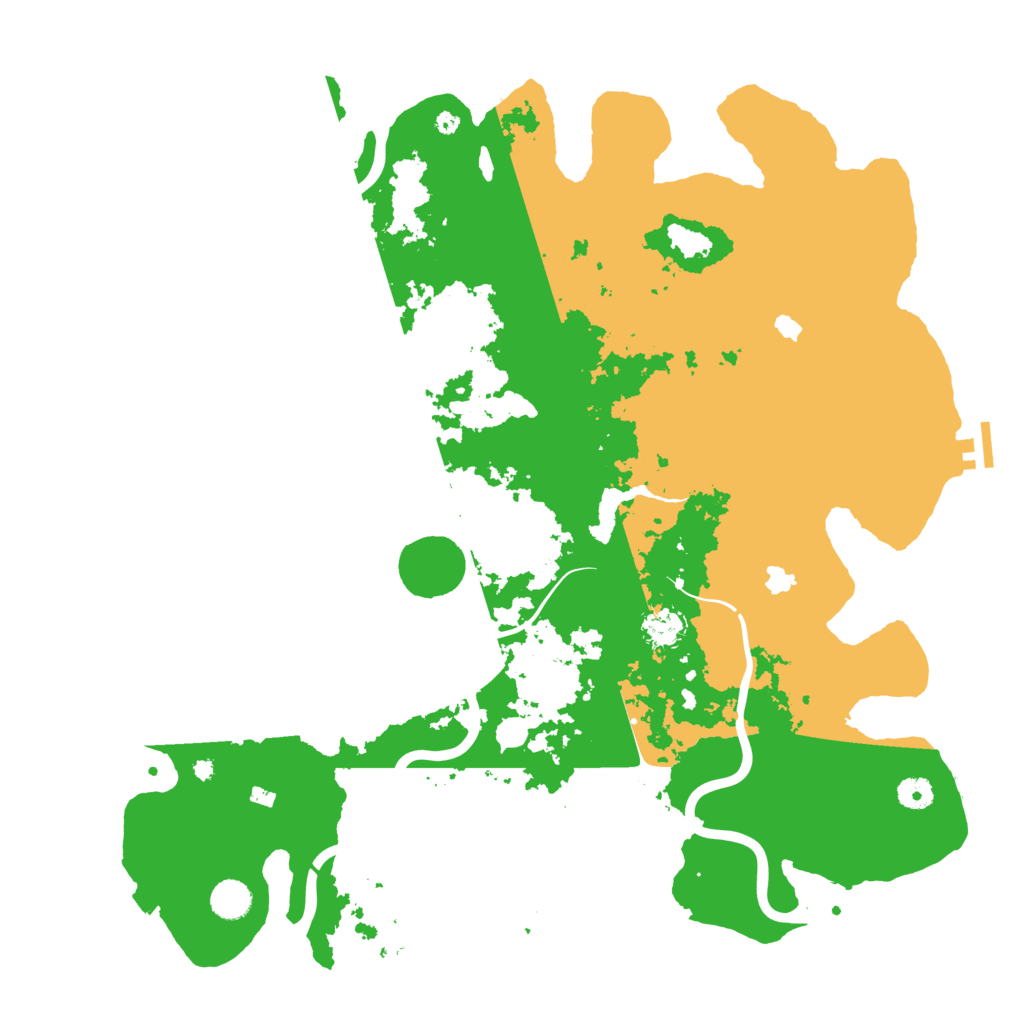 Biome Rust Map: Procedural Map, Size: 4500, Seed: 835689396