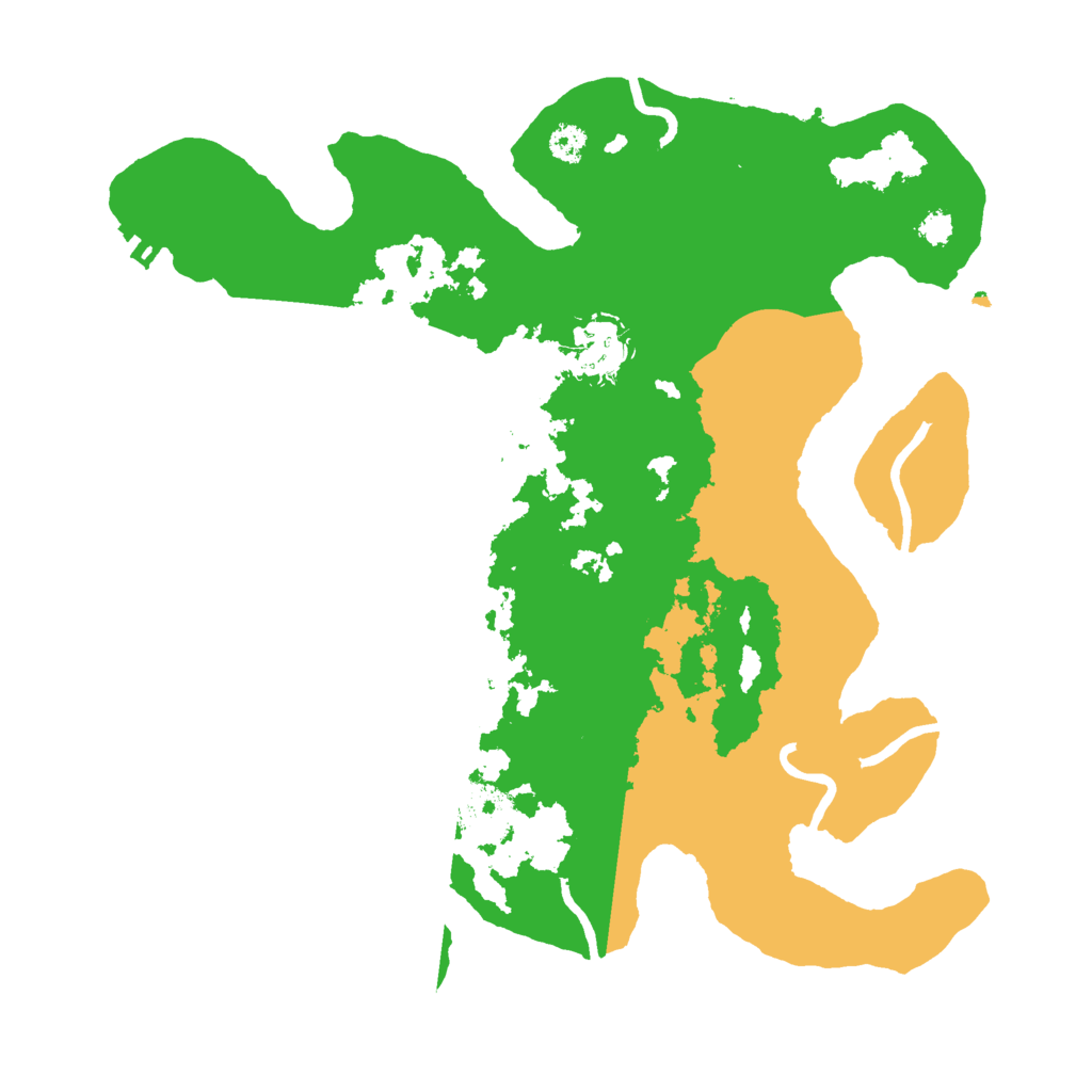 Biome Rust Map: Procedural Map, Size: 3000, Seed: 104110579