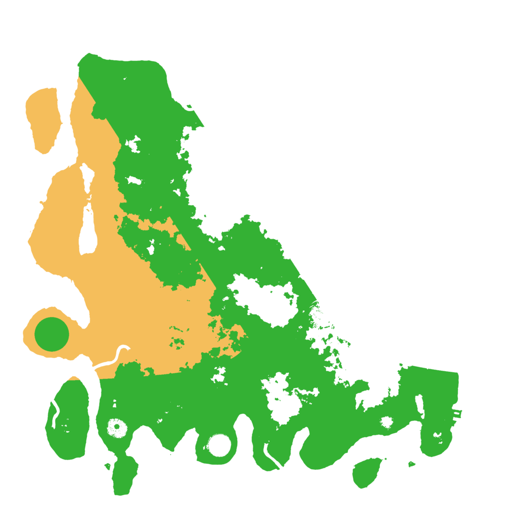 Biome Rust Map: Procedural Map, Size: 4000, Seed: 860409173