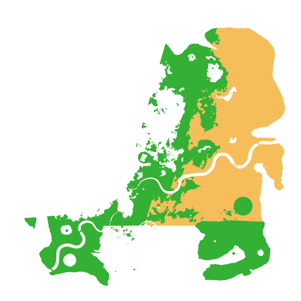 Biome Rust Map: Procedural Map, Size: 4250, Seed: 117735541