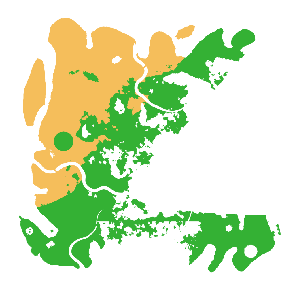 Biome Rust Map: Procedural Map, Size: 4000, Seed: 1577790639
