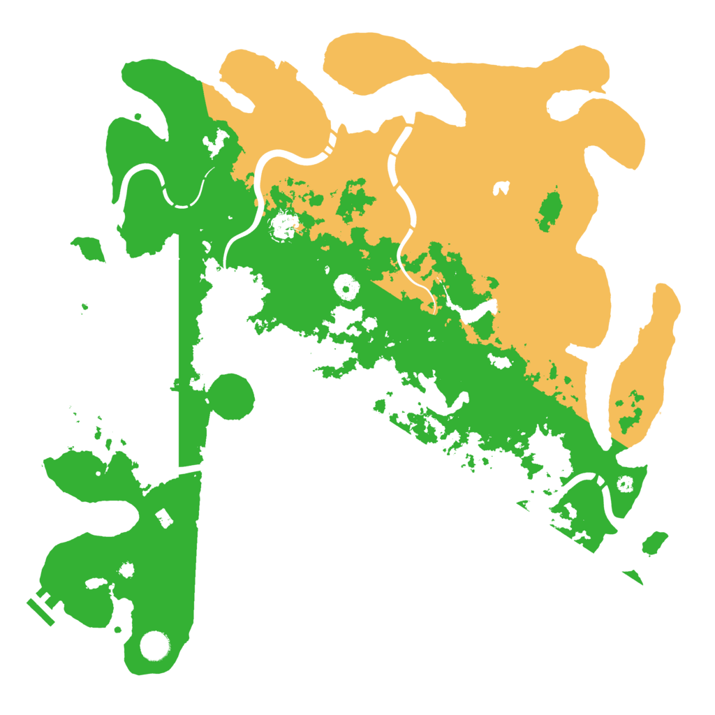 Biome Rust Map: Procedural Map, Size: 4250, Seed: 788088020