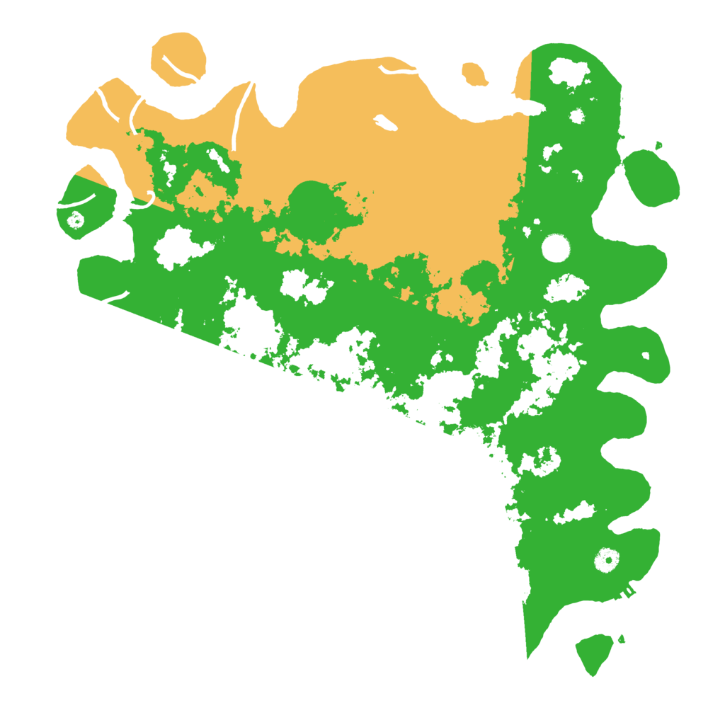 Biome Rust Map: Procedural Map, Size: 4500, Seed: 1192865502