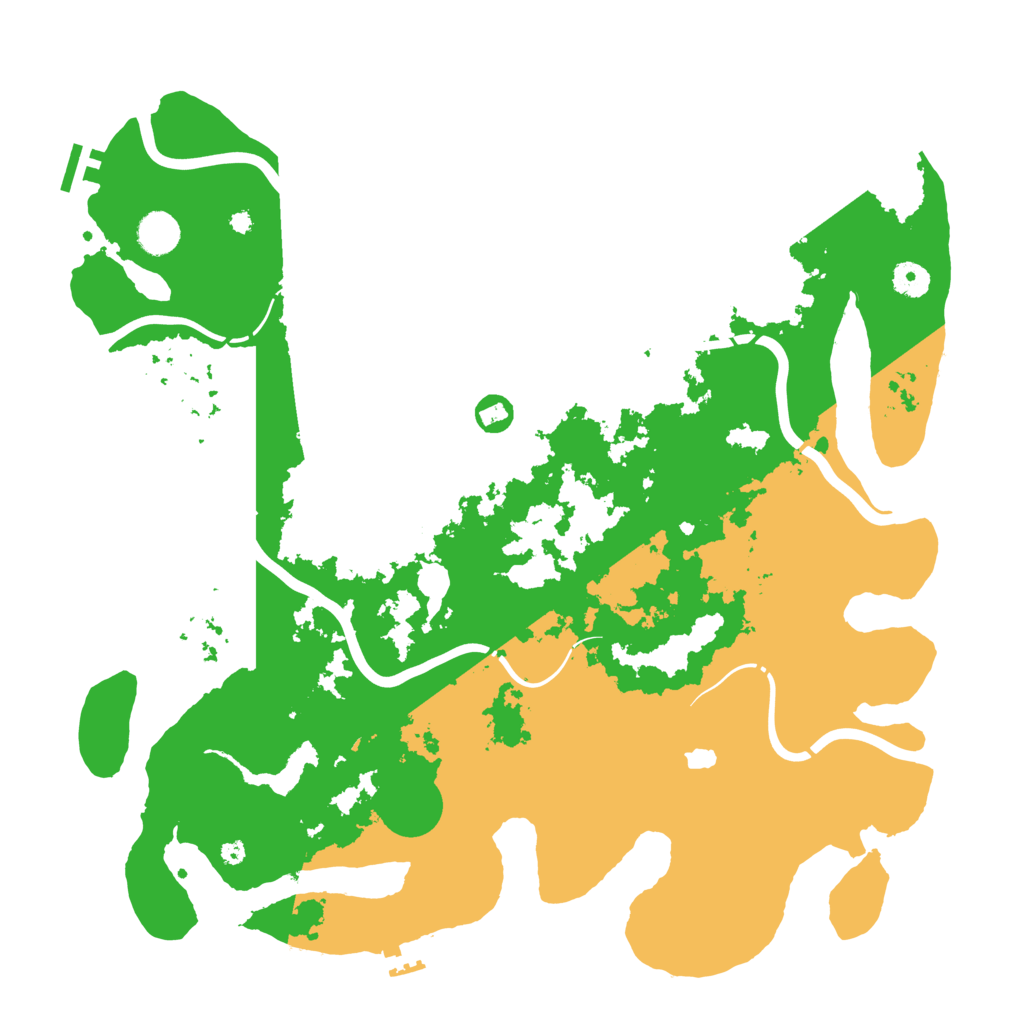 Biome Rust Map: Procedural Map, Size: 4250, Seed: 2811903